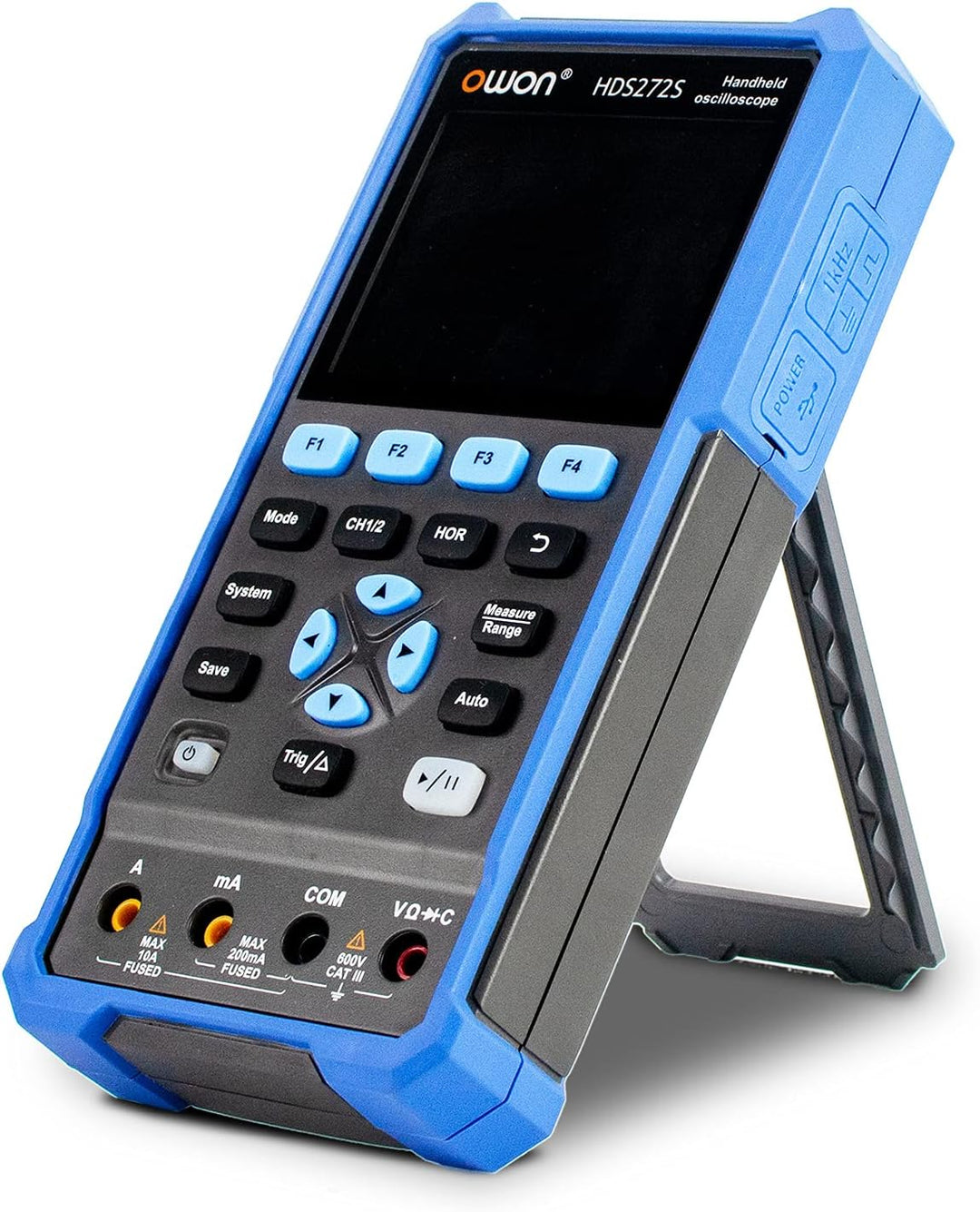 OWON HDS272S 3 in 1 Handheld Digital Oszilloskop Wellenform Generator Multimeter 2CH USB Typ C 70MHz