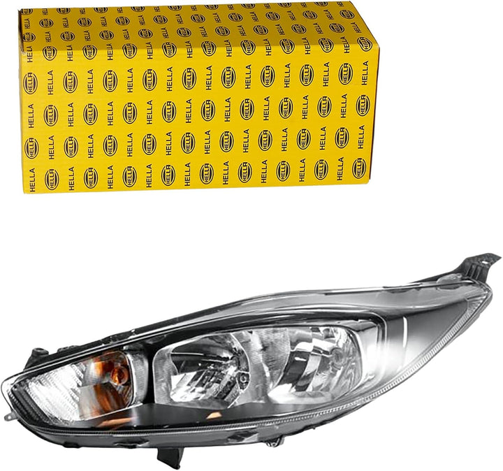 HELLA 1EE 354 803-011 Halogen-Hauptscheinwerfer - links - für u.a. Ford Fiesta VI (Cb1, Ccn) Links (