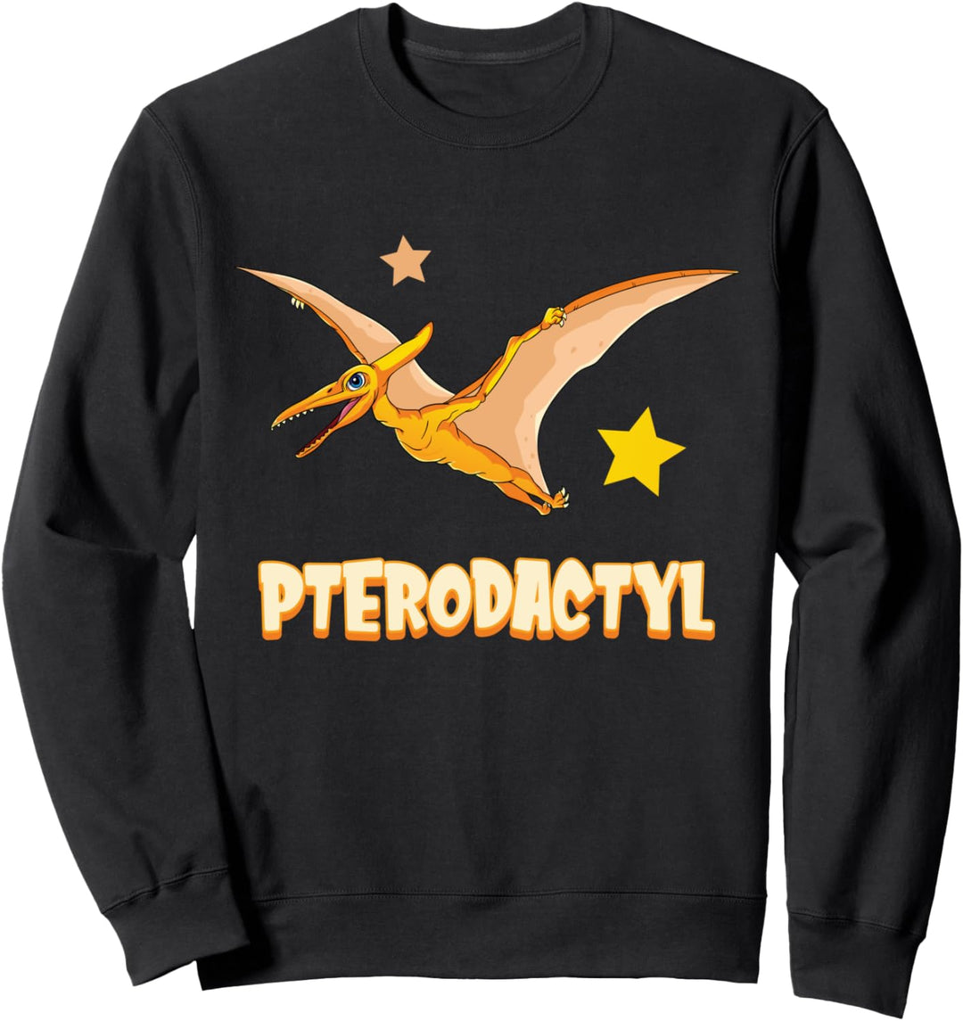 Pterodactyl Dinosaurier Saurier Sammlung Jungen Mädchen Dino Sweatshirt