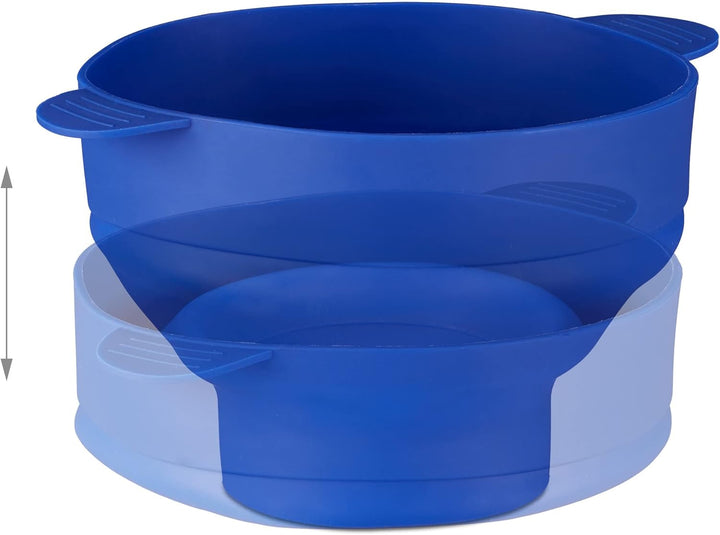 10 x Popcorn Maker Silikon für Mikrowelle, zusammenfaltbarer Popcorn Popper, Zubereitung ohne Öl, BP