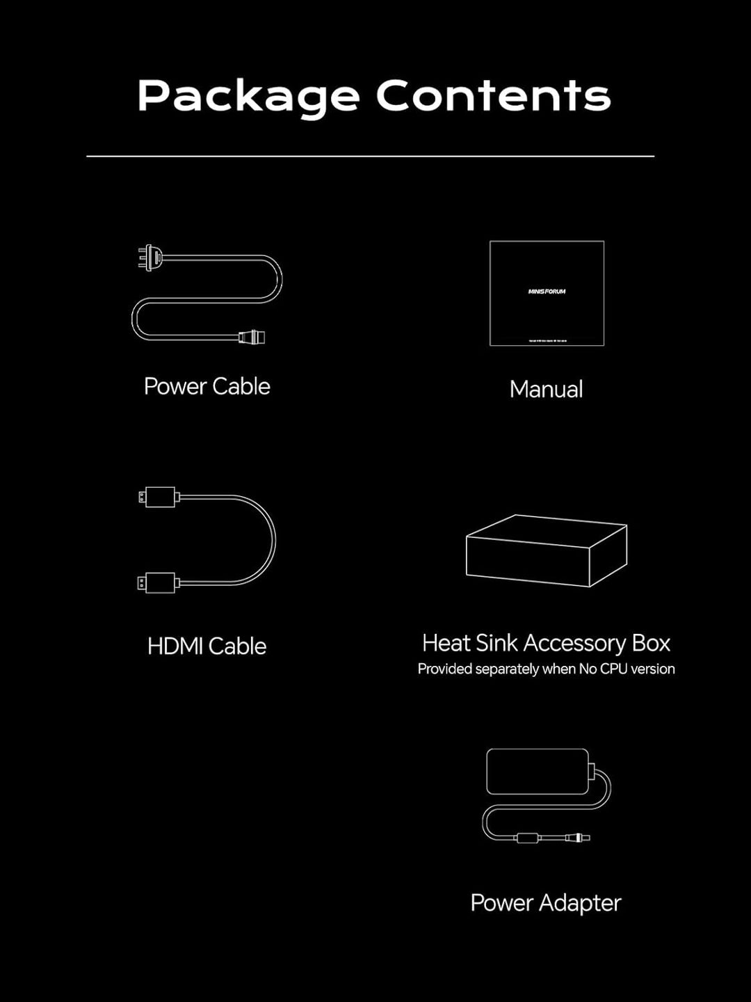 MINIS FORUM Mini Workstation MS-A1 Mini Barebone PC, DDR5/4xM.2 NVMe SSD, Dual 2.5G RJ45 Mini PC, HD
