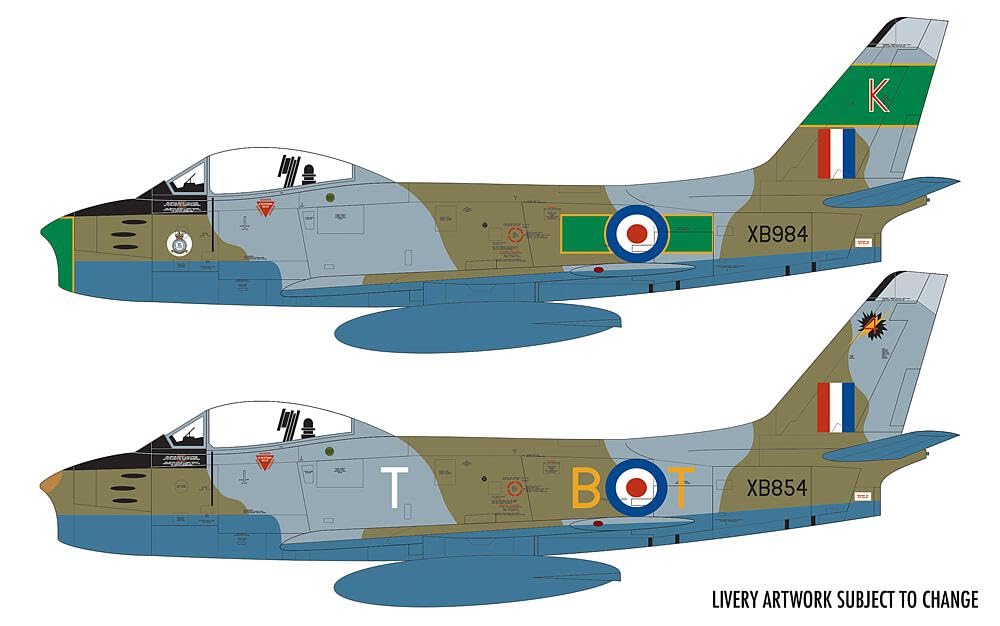Canadair Sabre F.4 Modellbausatz