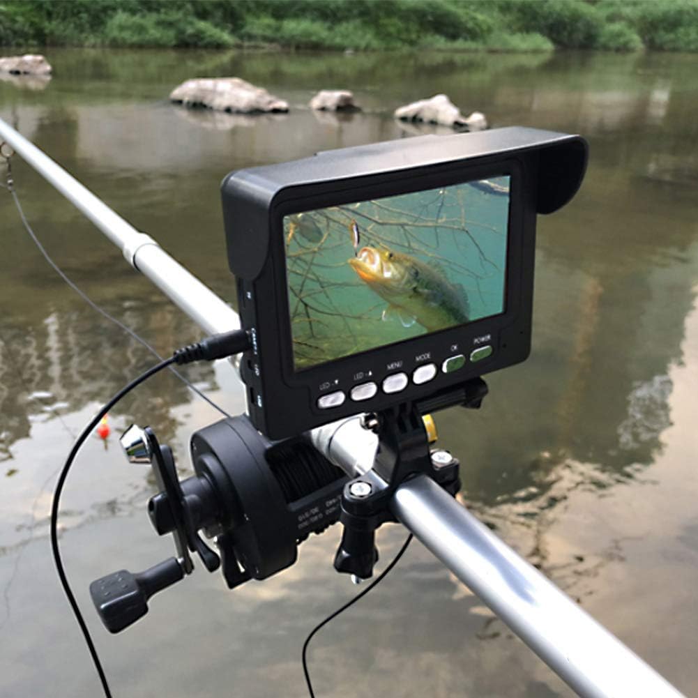 Unterwasser-Angelkamera, tragbare kabelgebundene Fischfinder-Kamera LED Wasserdichte Kamera 15M Fisc
