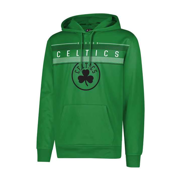 NBA Herren Fleece Hoodie Pullover Sweatshirt Poly Midtown, Herren, Midtown Hoodie M Teamfarbe, M Tea