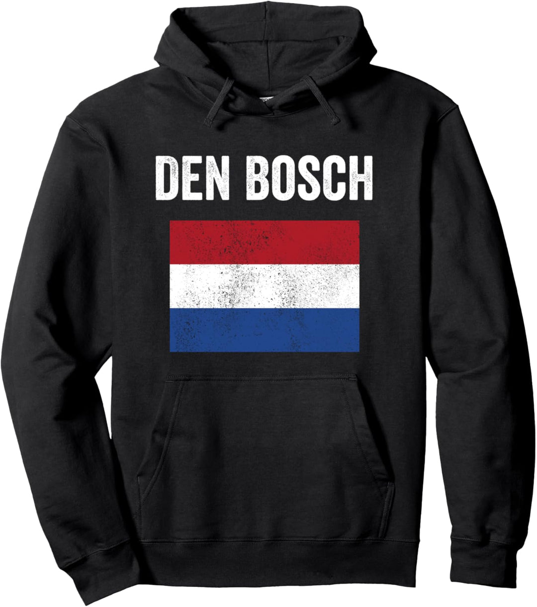 Den Bosch Nederland City Niederlande Niederlande Niederlande Flagge Holland Pullover Hoodie