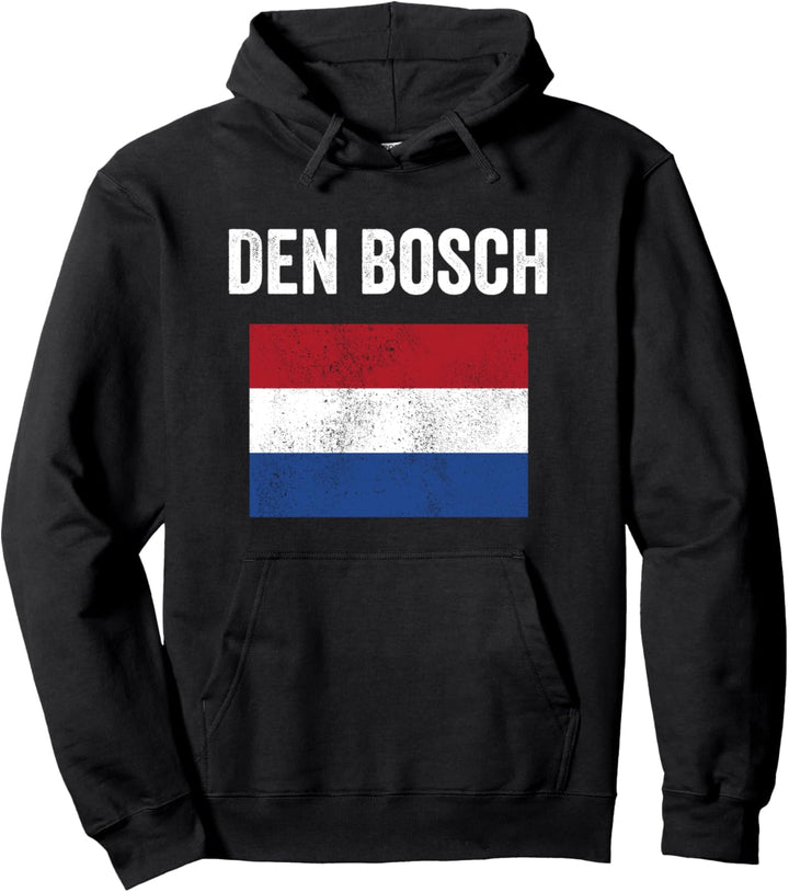 Den Bosch Nederland City Niederlande Niederlande Niederlande Flagge Holland Pullover Hoodie
