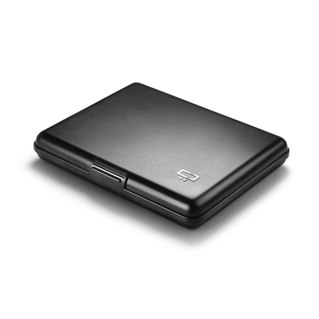 ÖGON Smart Wallets - Aluminium Geldbörse Big Stockholm - RFID Blockierung Kartenetui - Bis zu 10 Kar