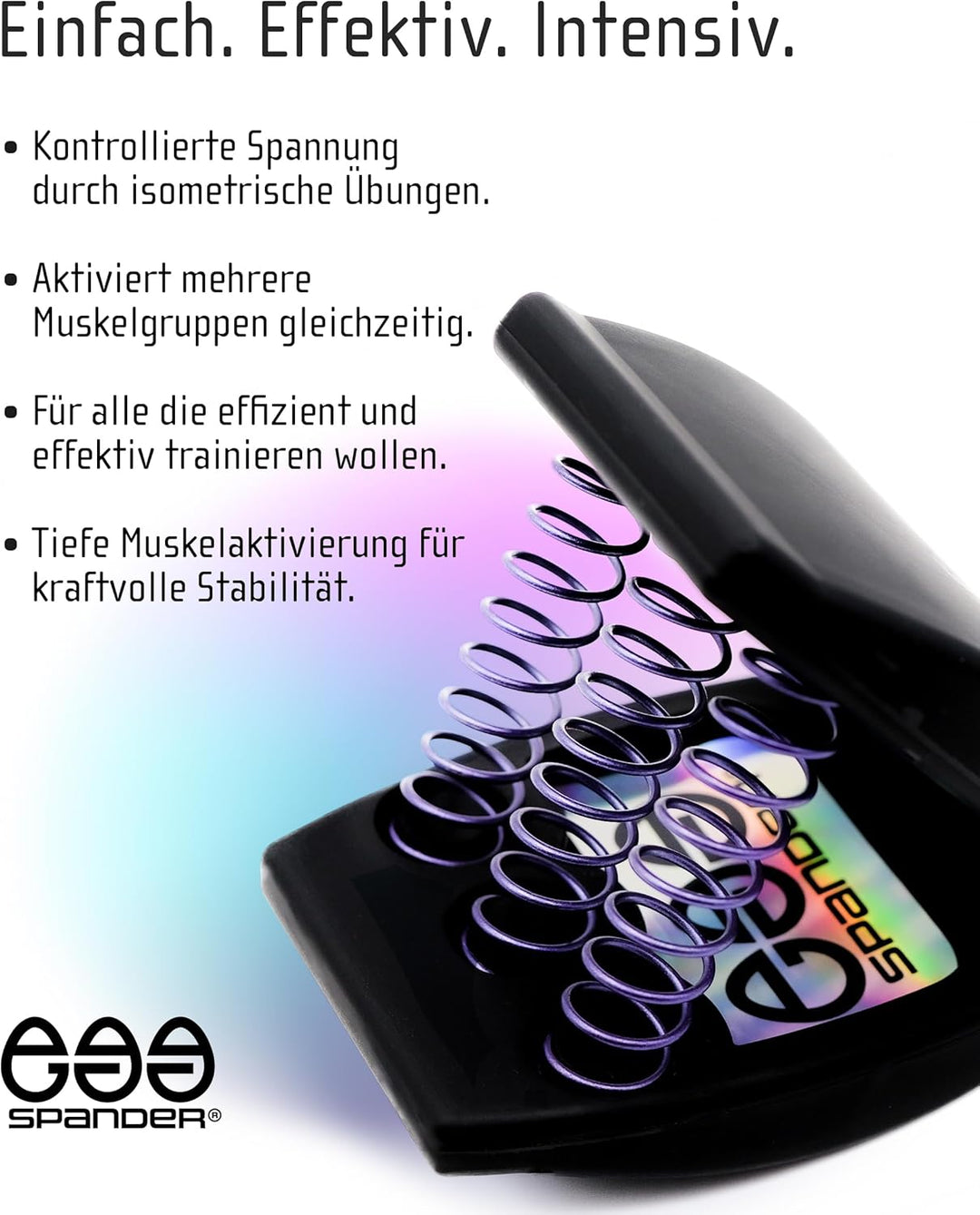 Handtrainer, Griffkraft Trainer, isometrische Übungen für Arme, Oberkörper und Tiefenmuskulatur. Kom