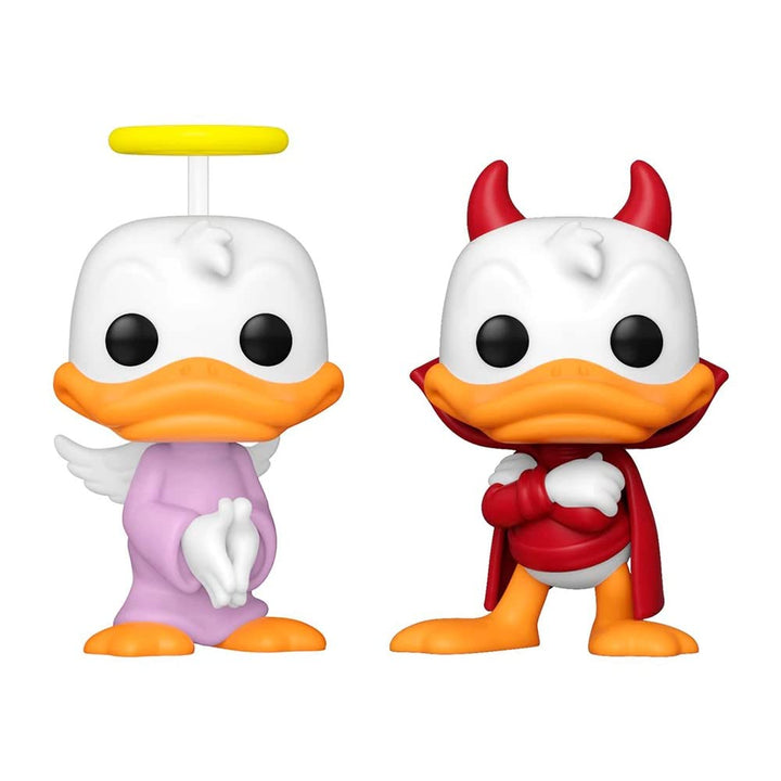 Funko Disney Pop! Donald's Shoulder Angel & Devil Vinyl Figure Set 2022 Wondrous Convention Exclusiv