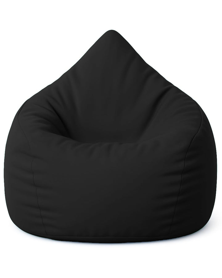 PATCH HOME Patchhome Sitzsack Tropfenform mit Reissverschluss Nachfüllbar - für In &amp; Outdoor - mit S