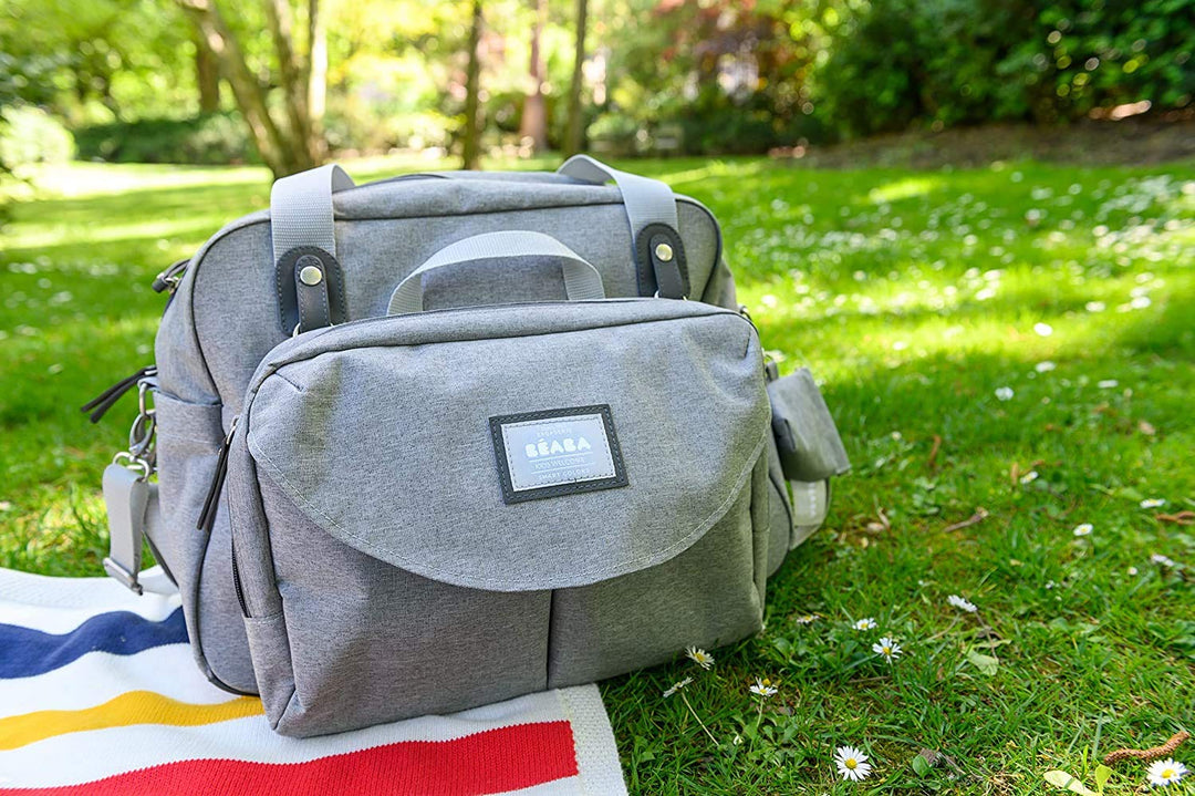 Béaba – Wickeltasche Genève II – Modulierbar, vielfältige Staumöglichkeiten – Vordertasche, Wickelun