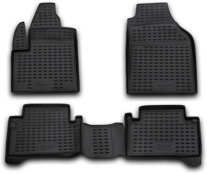 Element Passgenaue Premium Antirutsch Gummi Fussmatten - Ford Transit, FORD Transit, 2002->, Lieferw