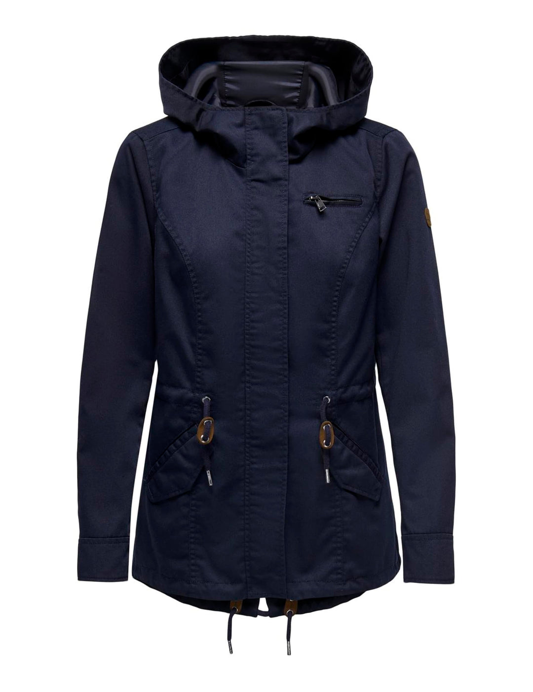 ONLY Female Jacke Leinen Parka XS Blue Graphite, XS Blue Graphite