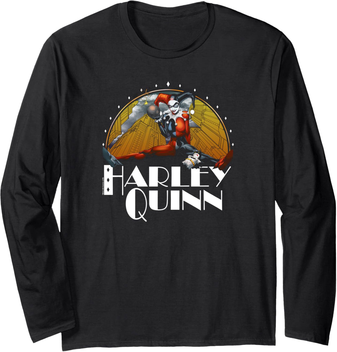 Harley Quinn Play Date Langarmshirt