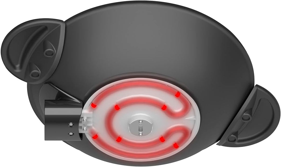 Riviera-et-Bar QWK460 Elektrischer Wok, Aluminium