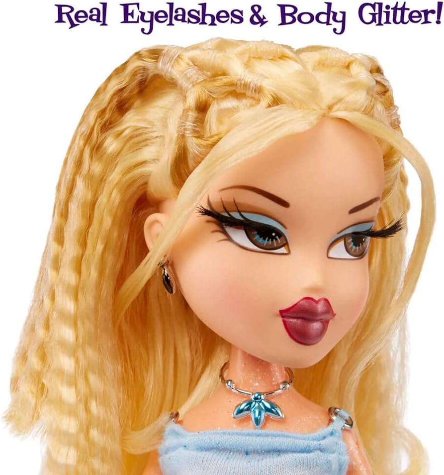 Bratz 21st Birthday Special Edition Modepuppe - CLOE - Mit 2 Outfits, 2 Paar Schuhen, Handtasche und