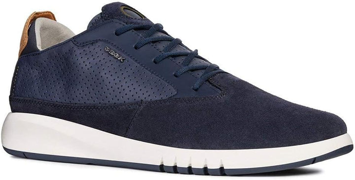 Geox Herren U Aerantis A Sneakers 39 EU Navy, 39 EU Navy