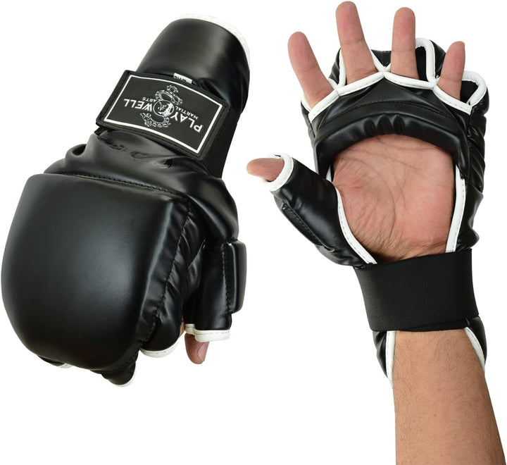 Playwell Elite Range : Kampfsport Kung Fu Cobra Ringen & Sparring Handschuhe - Neu (Gross / XL)