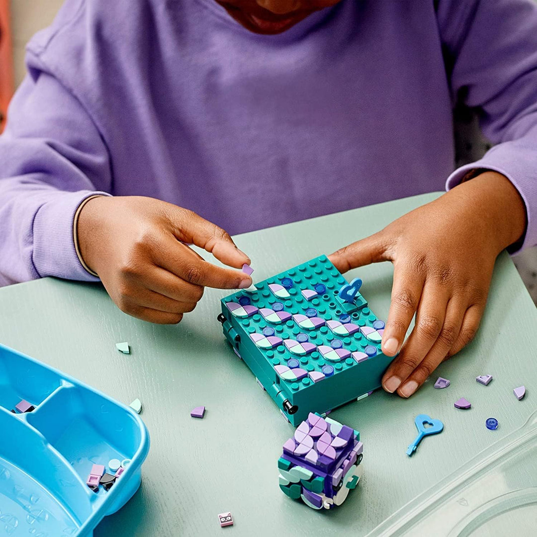 LEGO DOTS Secret Boxes 41925 DIY Craft Decorations Kit; Makes a Creative Gift for Kids Who Want to M
