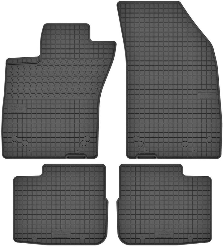 Fussmatten Vorne und Hinten 4er Set für FIAT Tipo ab 2016 356 / AEGEA Gummi Gumimatten Vorne, Hinten