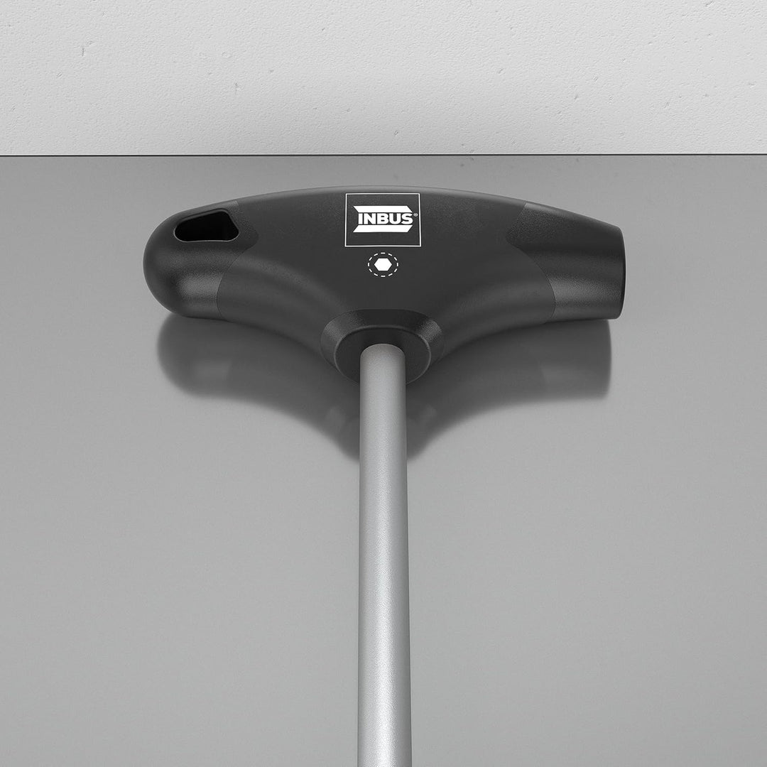 INBUS® 73400 T-Griff Aussensechskant Steckschlüssel Set 5tlg, 6–13mm, mit HybridTouch — Made in Germ