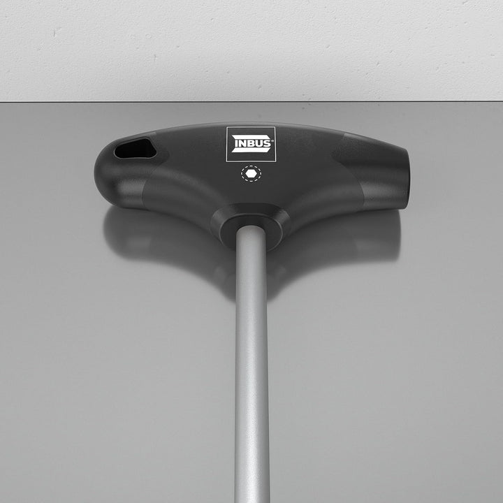 INBUS® 73400 T-Griff Aussensechskant Steckschlüssel Set 5tlg, 6–13mm, mit HybridTouch — Made in Germ