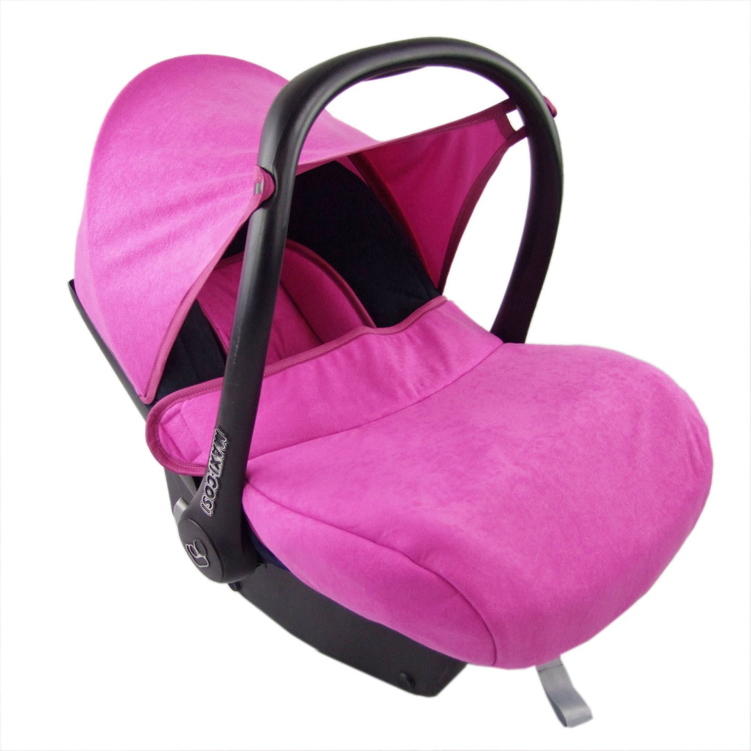 BAMBINIWELT Bezug Ersatzbezug kompatibel mit Maxi-Cosi CabrioFix für Babyschale 7-tlg Komplett-Set (