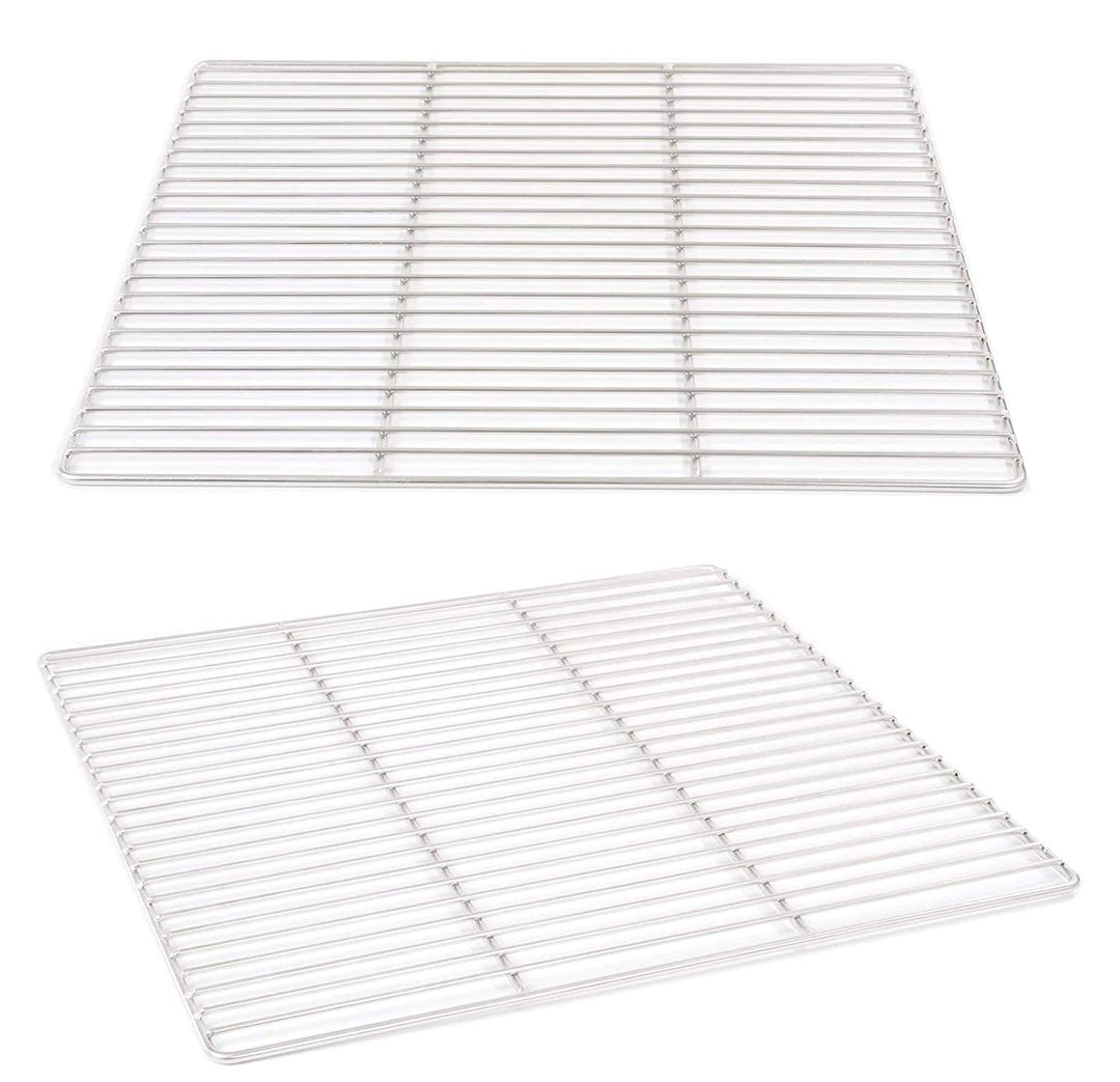 Grillrost 45 x 45 cm aus Edelstahl rostfrei und elektropoliert