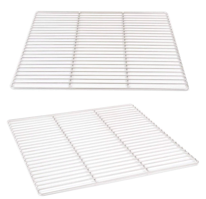 Grillrost 45 x 45 cm aus Edelstahl rostfrei und elektropoliert
