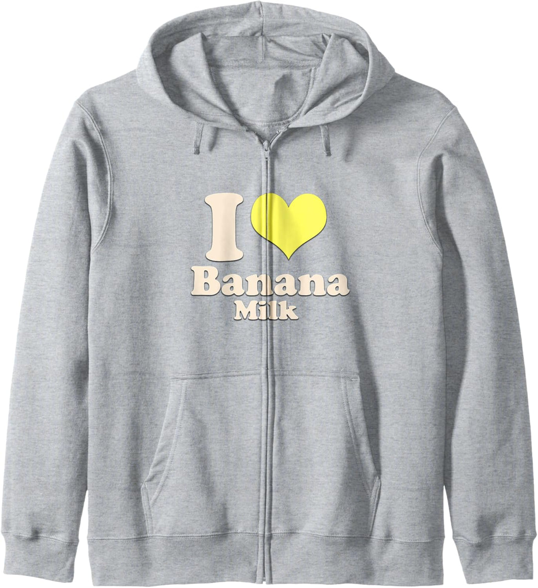 Ich liebe Bananenmilch Kapuzenjacke