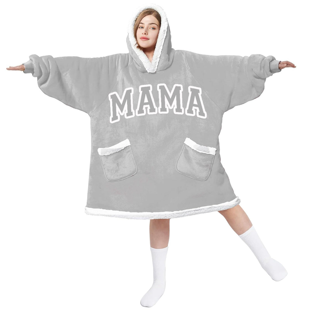 Geschenke für Mama, Hoodie Decke für Den Beste Mama, Muttertagsgeschenke Geburtstagsgeschenk für Mam