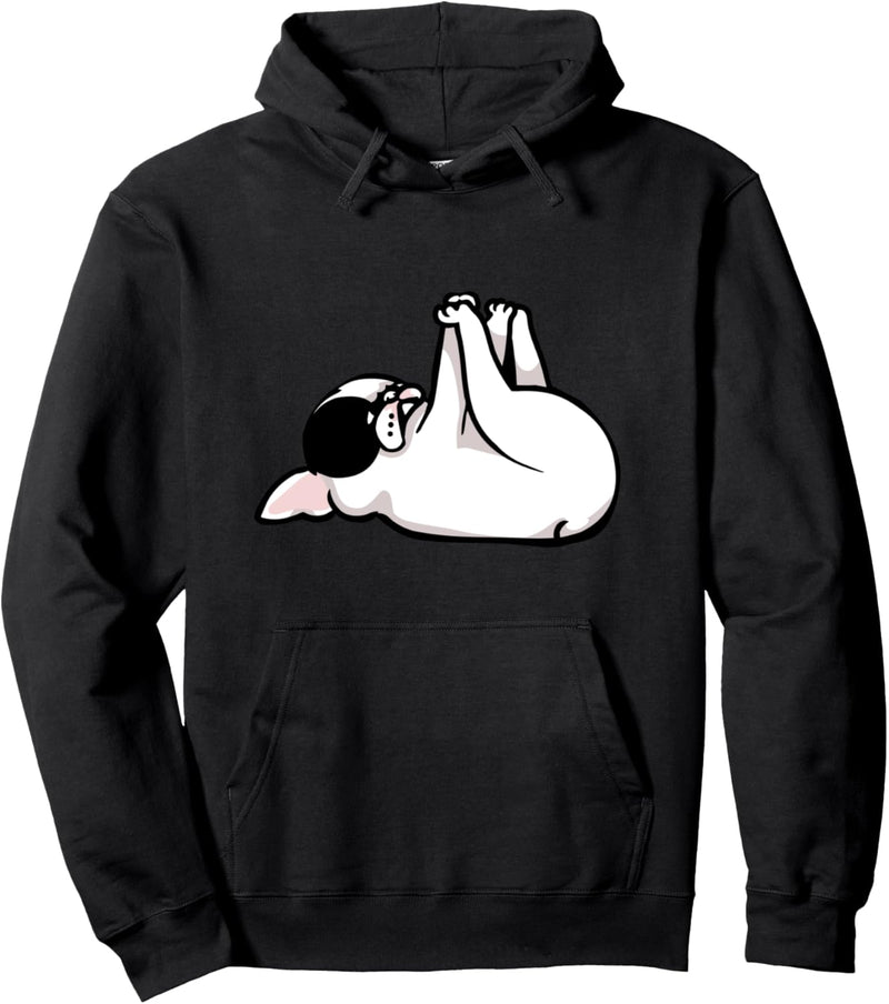 Baby Pose Frenchie Pullover Hoodie