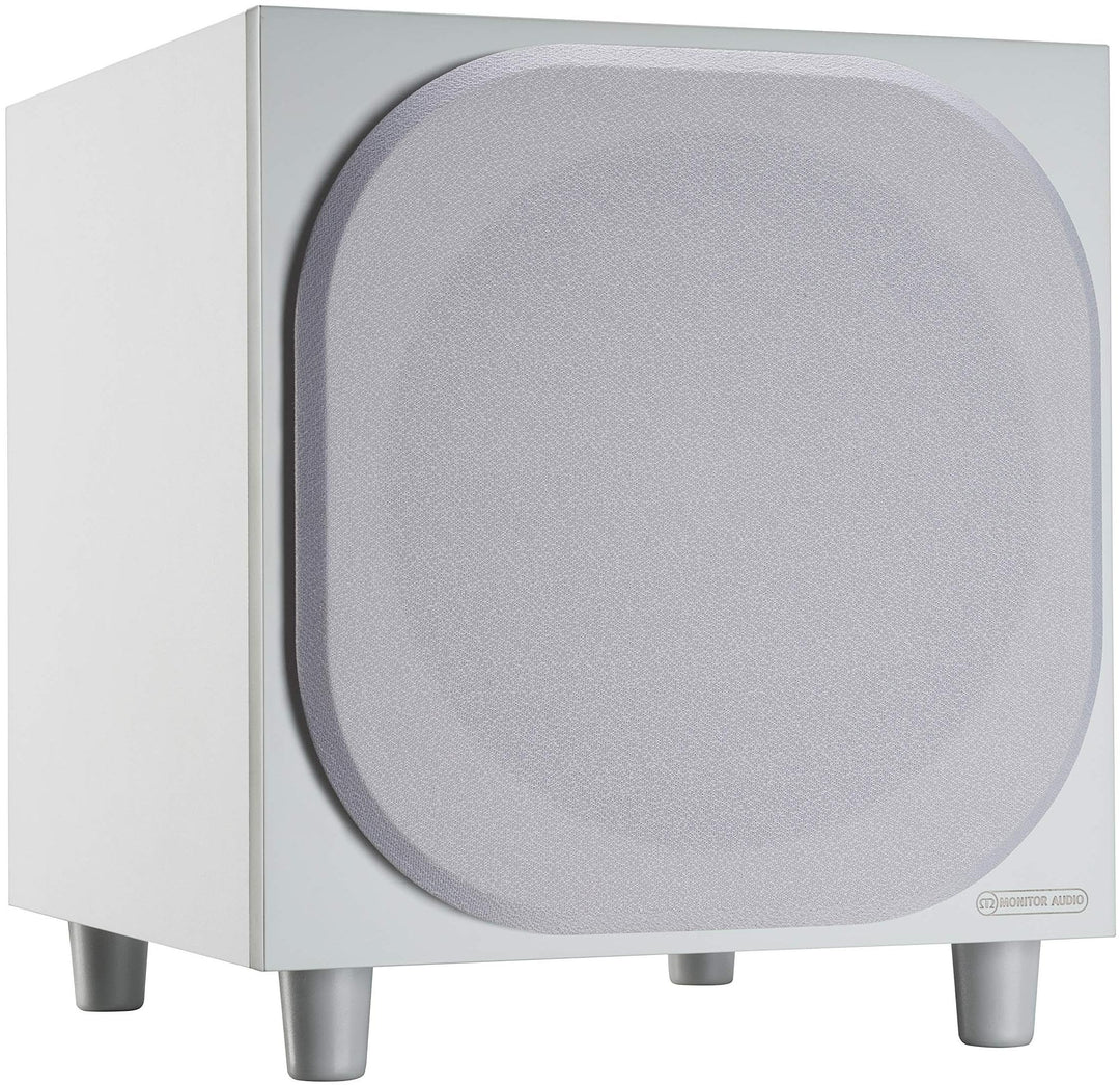 Monitor Audio Bronze W10 | Farbe: Weiss | Subwoofer | Stück | Heimkino | 220 Watt | 10"/250 mm Chass
