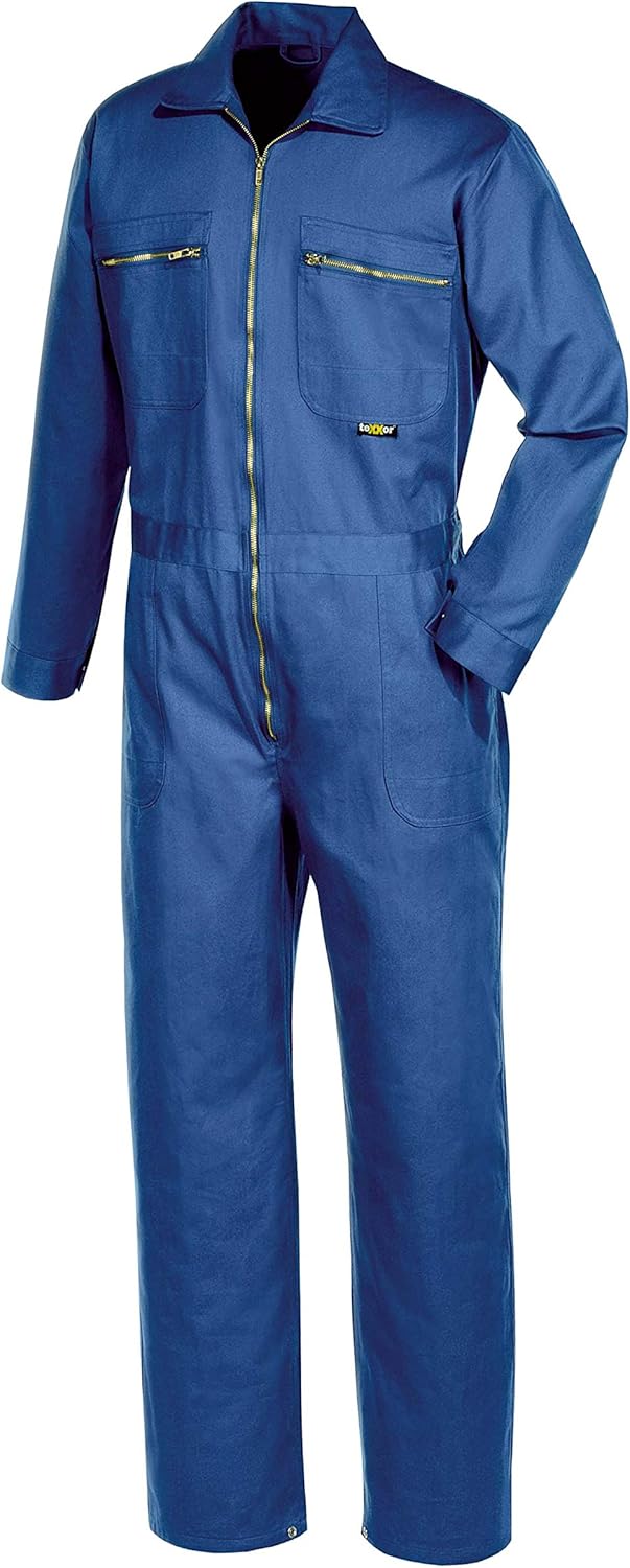 teXXor Overall Basic, Arbeitsoverall Anzug kornblau 48, 8042 48 blau, 48 blau