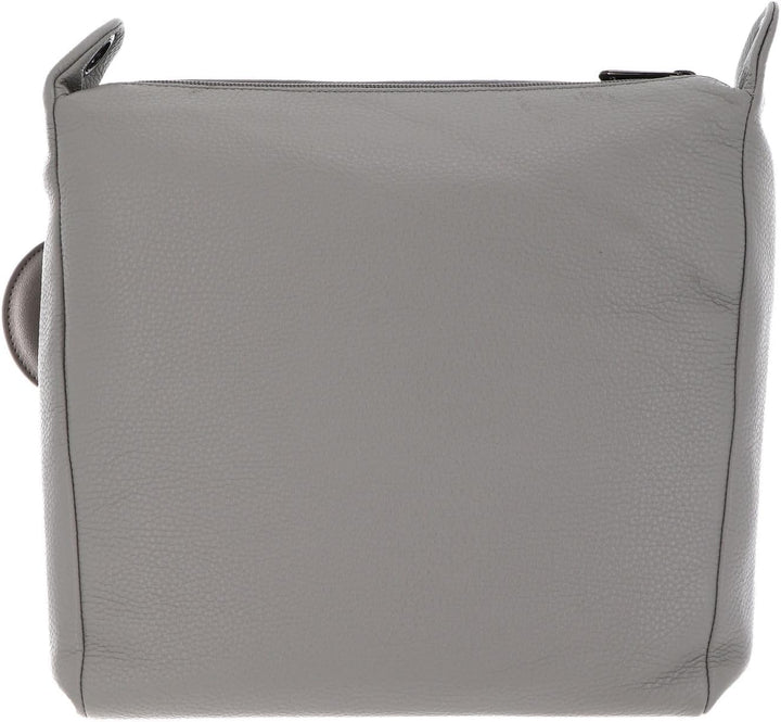 Mandarina Duck Damen Mellow Leather Schultertasche Pearl, Pearl