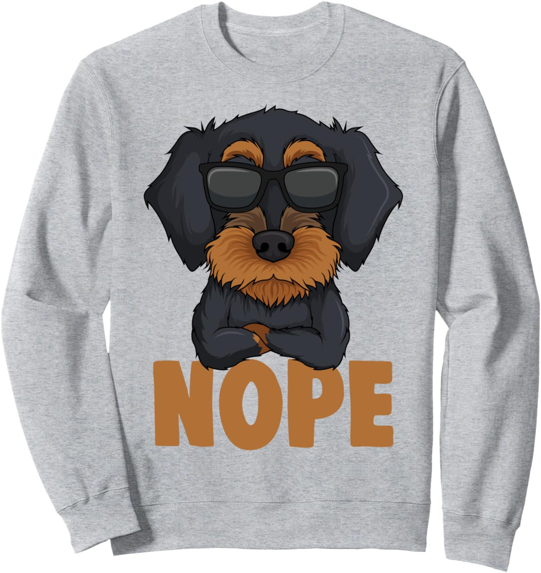 Rauhaardackel Dackel Dachshund Teckel Sweatshirt