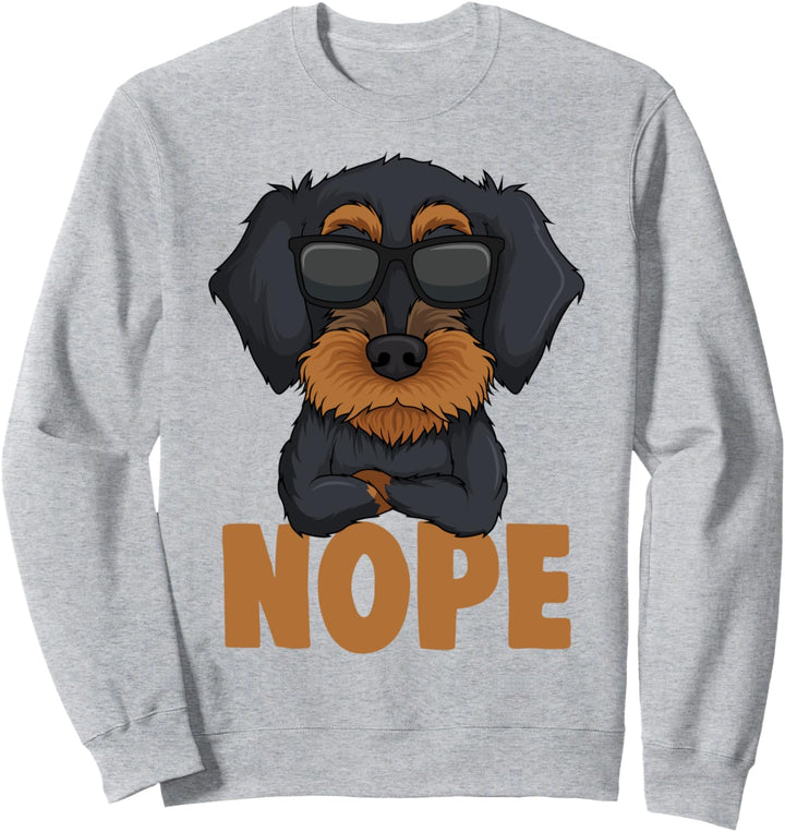 Rauhaardackel Dackel Dachshund Teckel Sweatshirt