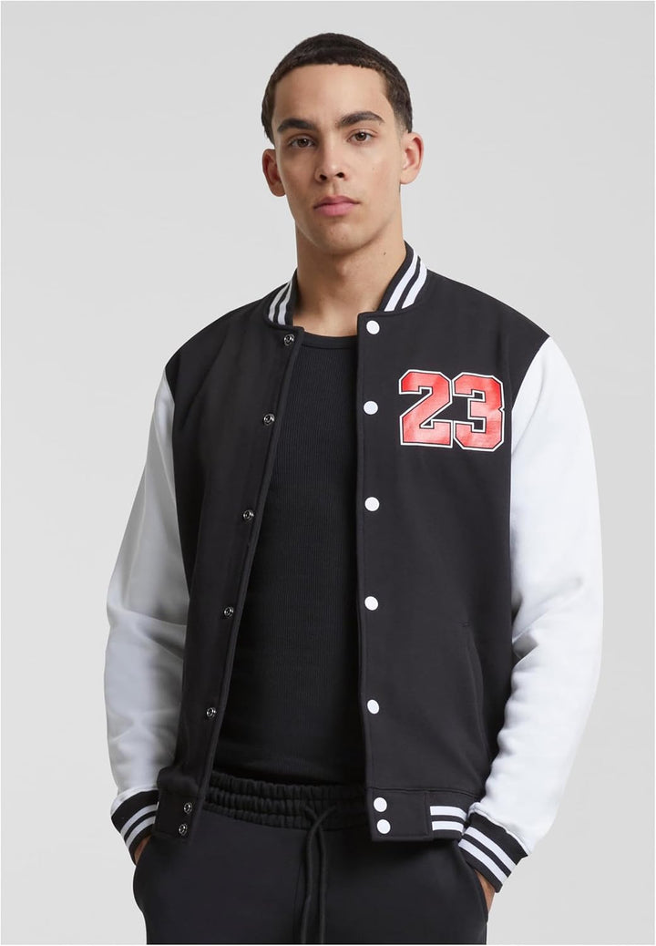Mister Tee Herren Ballin 23 College Jacket, S