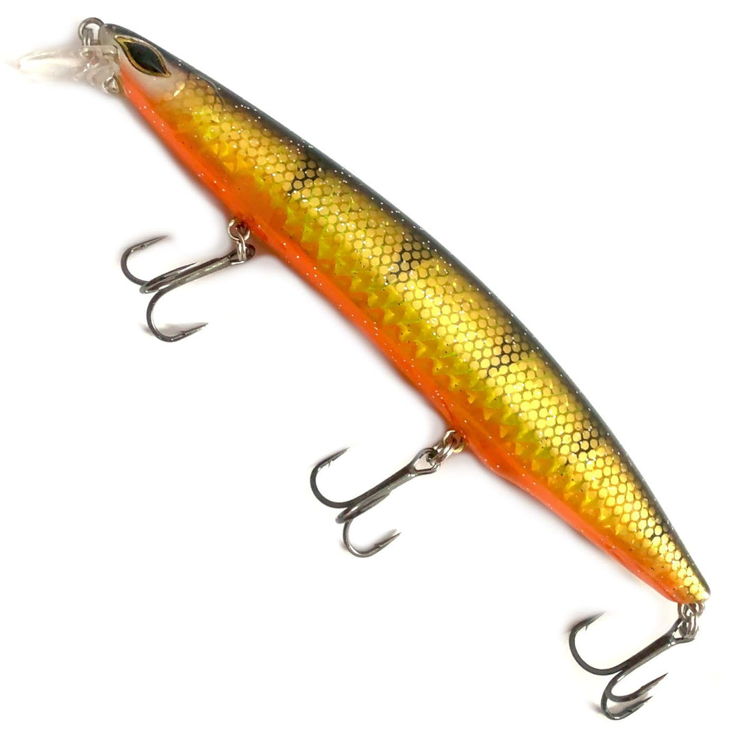 Seika Pro Wobbler Nightveit Junior 12,5cm 19g - Zanderwobbler Riverfighters Perch, Riverfighters Per