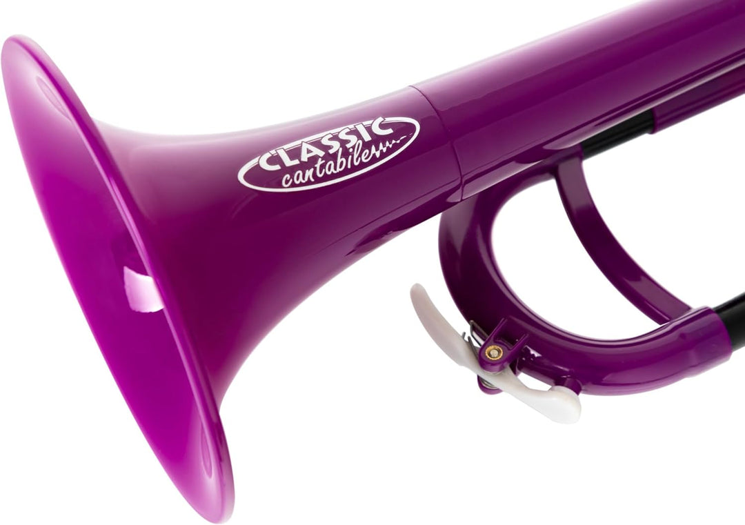 Classic Cantabile MardiBrass ABS Kunststoff Trompete - Perinet-Ventile - 510g leicht - Bohrung: 11,6