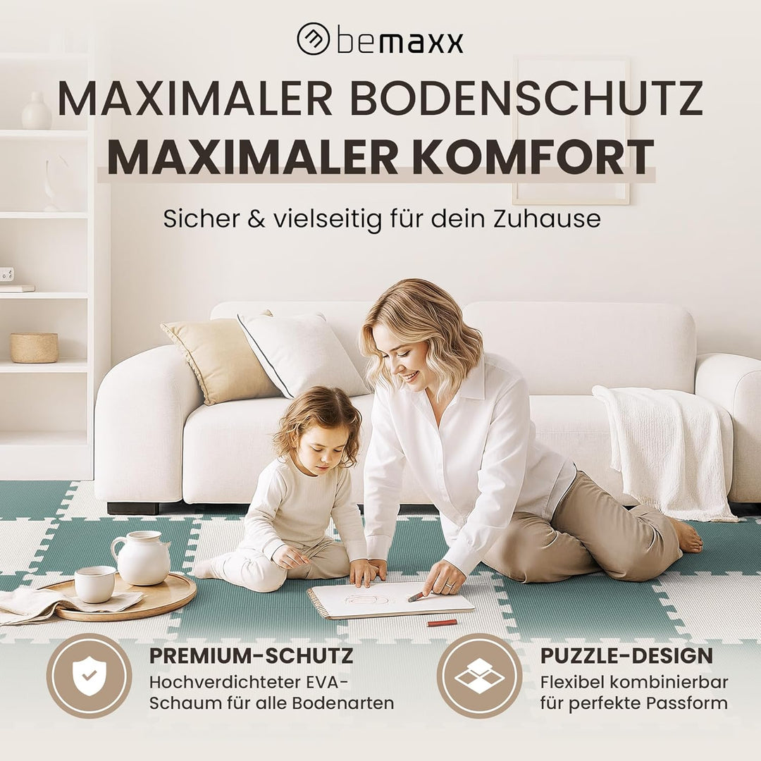 Schutzmatten Bodenschutzmatte Set Sportmatte Gymnastikmatte Puzzlematte: Puzzle Sportgeräte Matte Fi