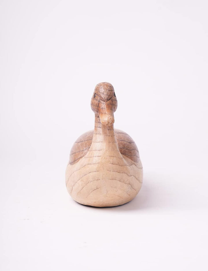 HAUCOZE Ente Skulptur Statue Modern Dekor Arts Wohnzimmer Kunst Polyresin Zuhause Geschenk 28cm, Ent