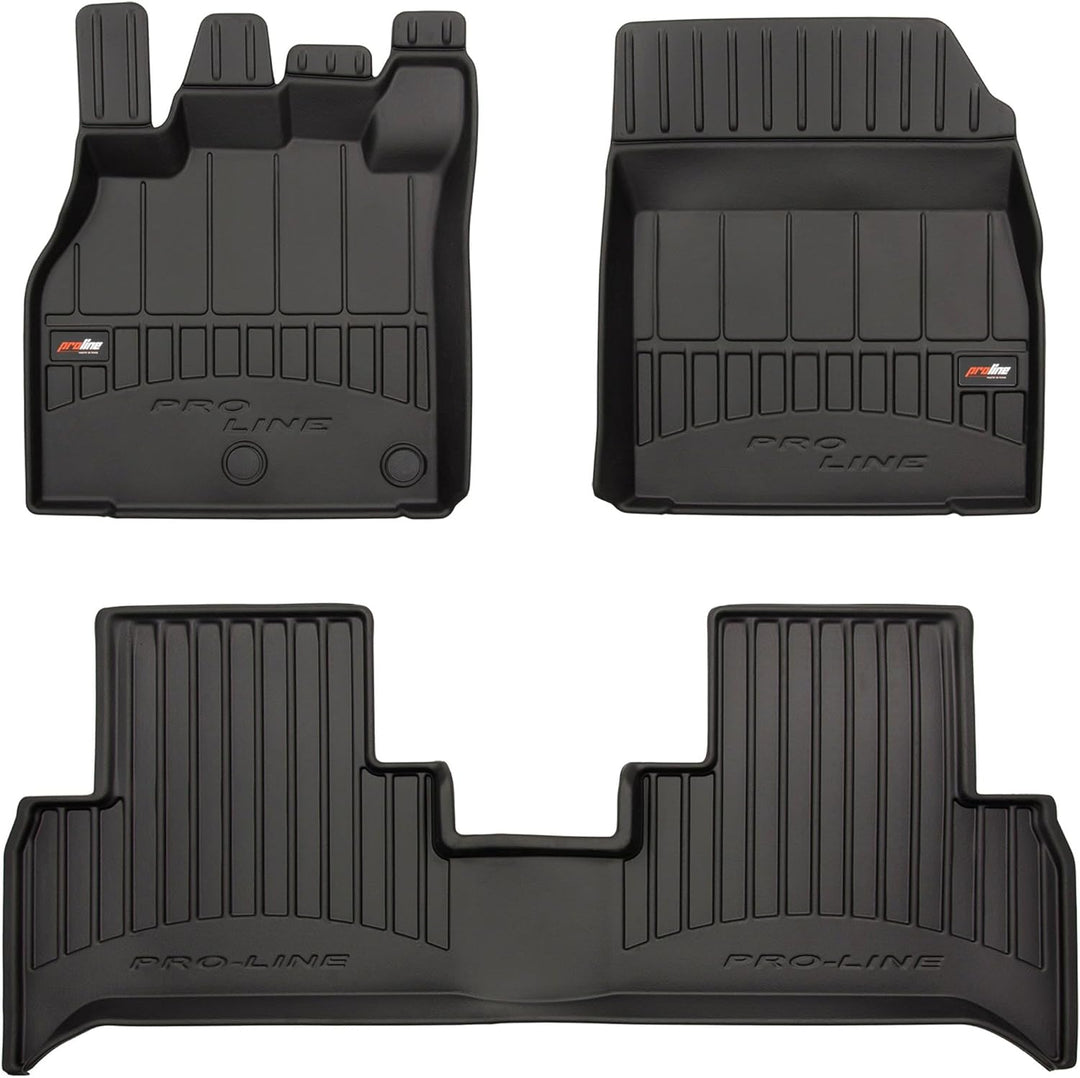 M MOTOS Gummimatten Auto Fussmatte passt für Renault Grand Scenic II 2009-2016 Verbessern Sie Ihren