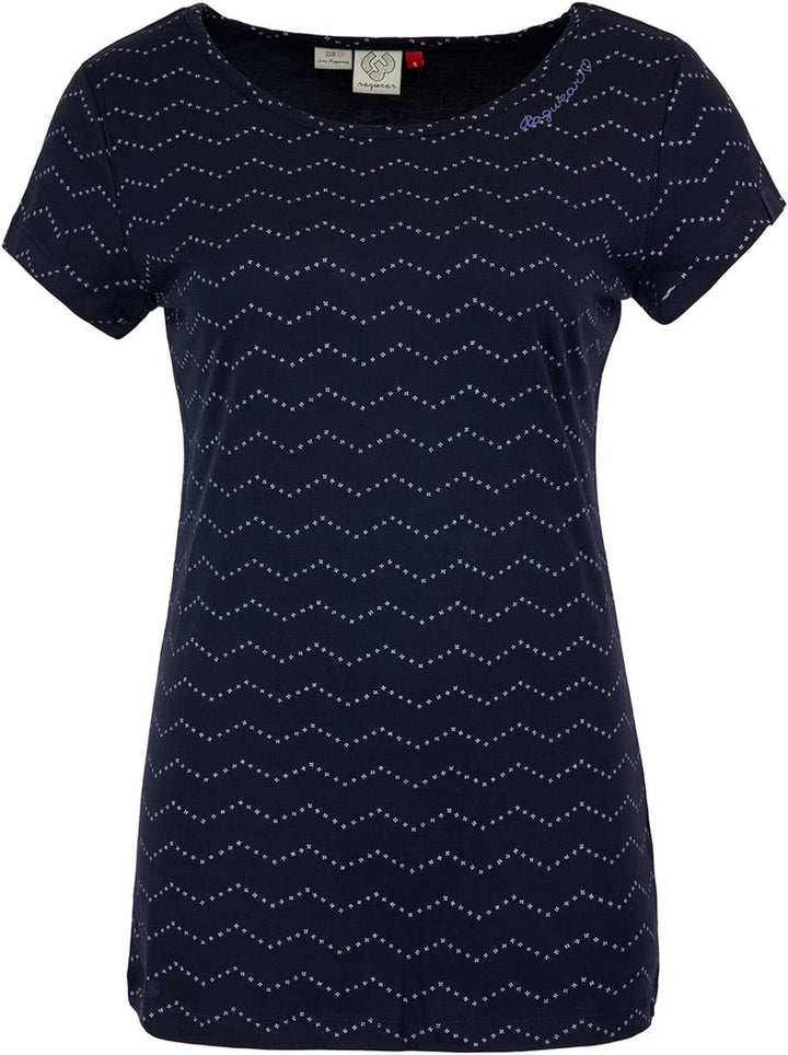 Ragwear Mint Zig Zag Top Damen S Navy, S Navy