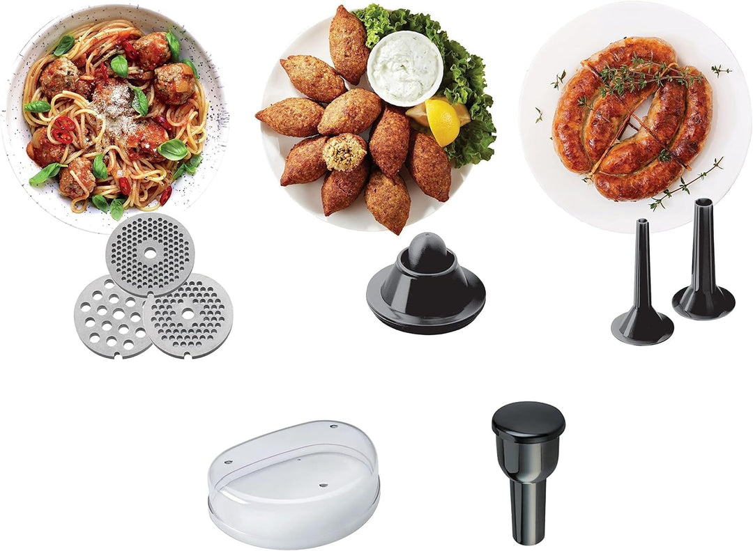 Picadora Carne Kenwood Mg510 1600w Silber 1.600 Watt, Silber 1.600 Watt