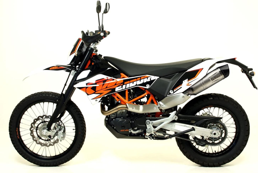 Endschalldämpfer LeoVince SLIP-ON SBK LV ONE EVO, Edelstahl, Carbon Kappe, mit Zulassung für Husqvar