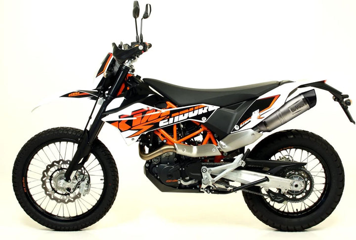 Endschalldämpfer LeoVince SLIP-ON SBK LV ONE EVO, Edelstahl, Carbon Kappe, mit Zulassung für Husqvar