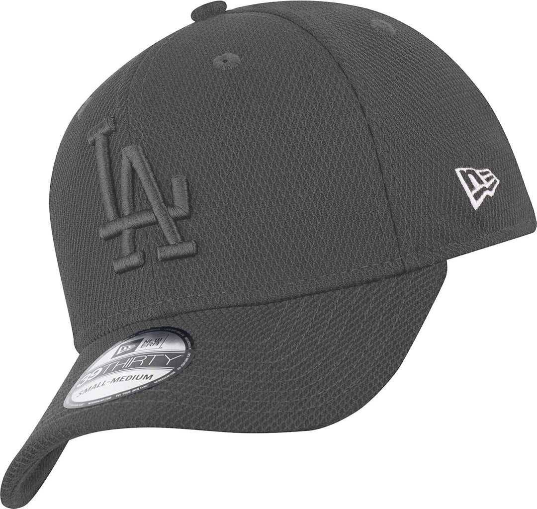 New Era Baseball Cap New York Yankees Los Angeles Dodgers 39thirty MLB grau rot oliv XS-S Dodgers-Gr