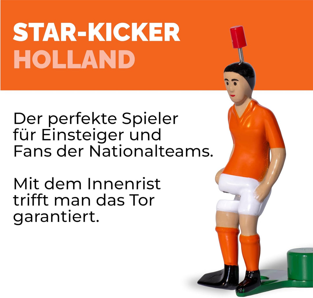 TIPP-KICK Holland-Box I Original Set Holland-Star-Kicker & Holland-Soundchip in der Torwandbox I Fig