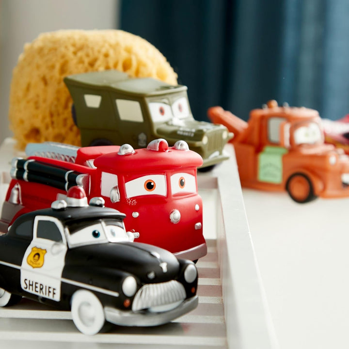 Disney Store Official - Pixar - Cars - Badespielzeugset - 5 Teile - Mit Lightning McQueen, Hook, She